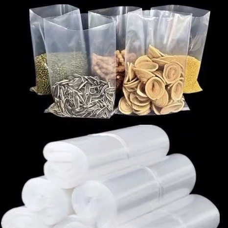 10c Thickened Transparent High-pressure Pe Flat Pockets, Plastic Bag