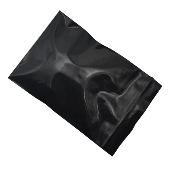 300pcs 9x13cm Black Zip Lock PE Plastic Packing Bag Self Seal Electronic Grocery Accessories Poly Bag